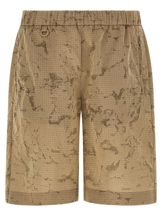 LAMINAR Beige Polyamide Bermuda Shorts