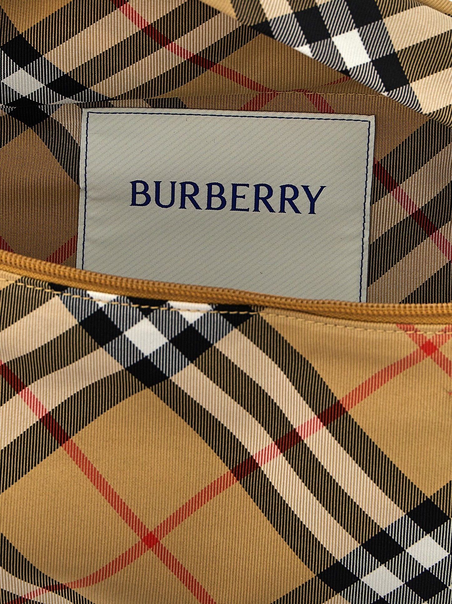 Burberry Beige Polyester Crossbody Bag