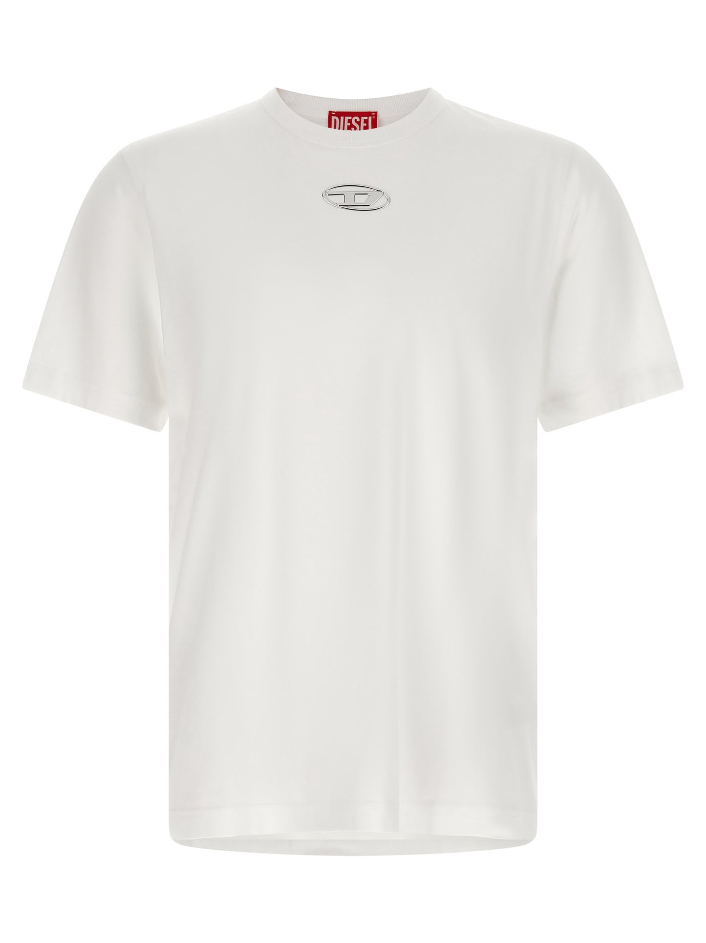 Diesel White Cotton T-Shirt