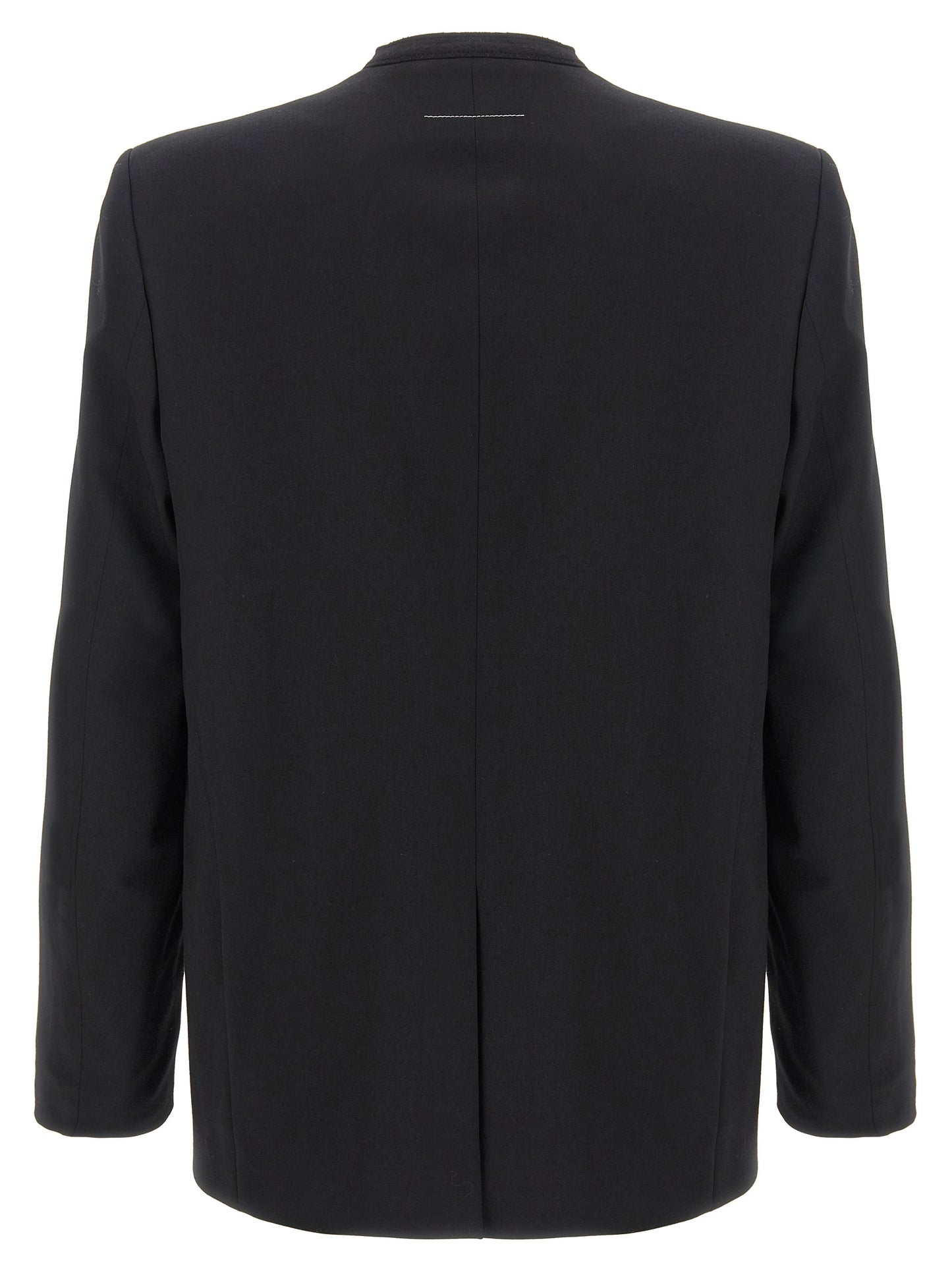 MM6 Maison Margiela Schwarz Polyester Blazer
