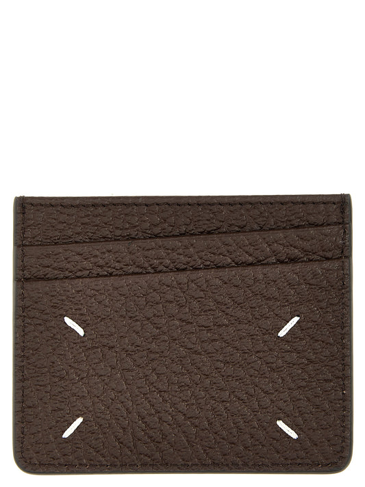 Maison Margiela Brown Calfskin Cardholder