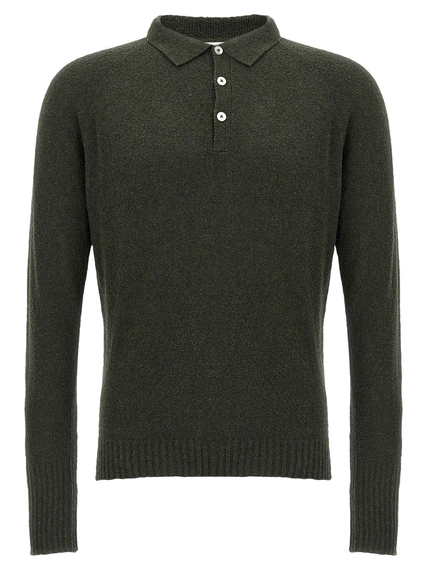 MA'RY'YA Bicolor Cotton Polo Shirt