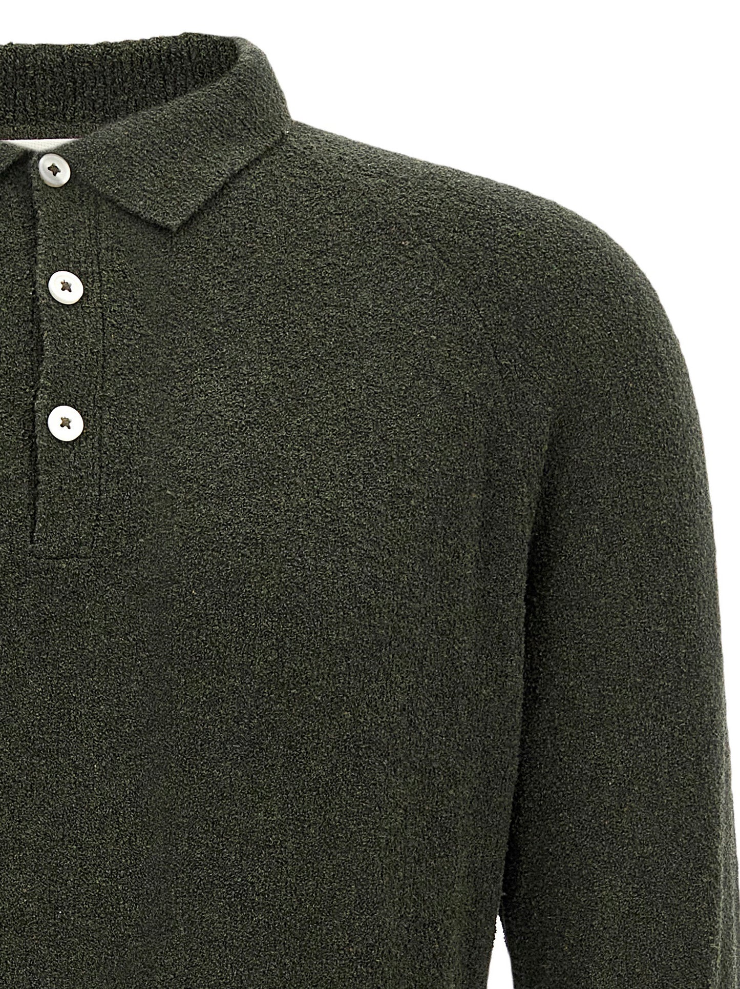 MA'RY'YA Bicolor Cotton Polo Shirt