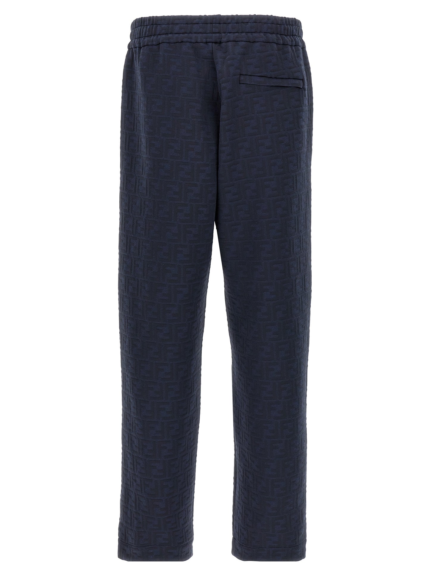 Fendi Blue Polyester Joggers (Workout Pants)