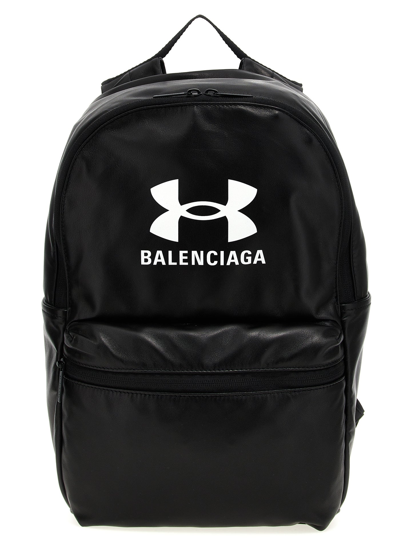 Balenciaga Bicolor Lamb Leather Backpack