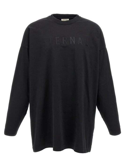 Fear Of God Black Cotton T-Shirt