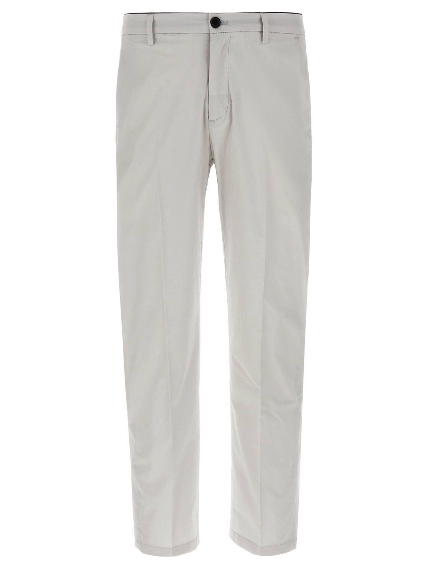 Department 5 Gray Cotton Cropped Pants