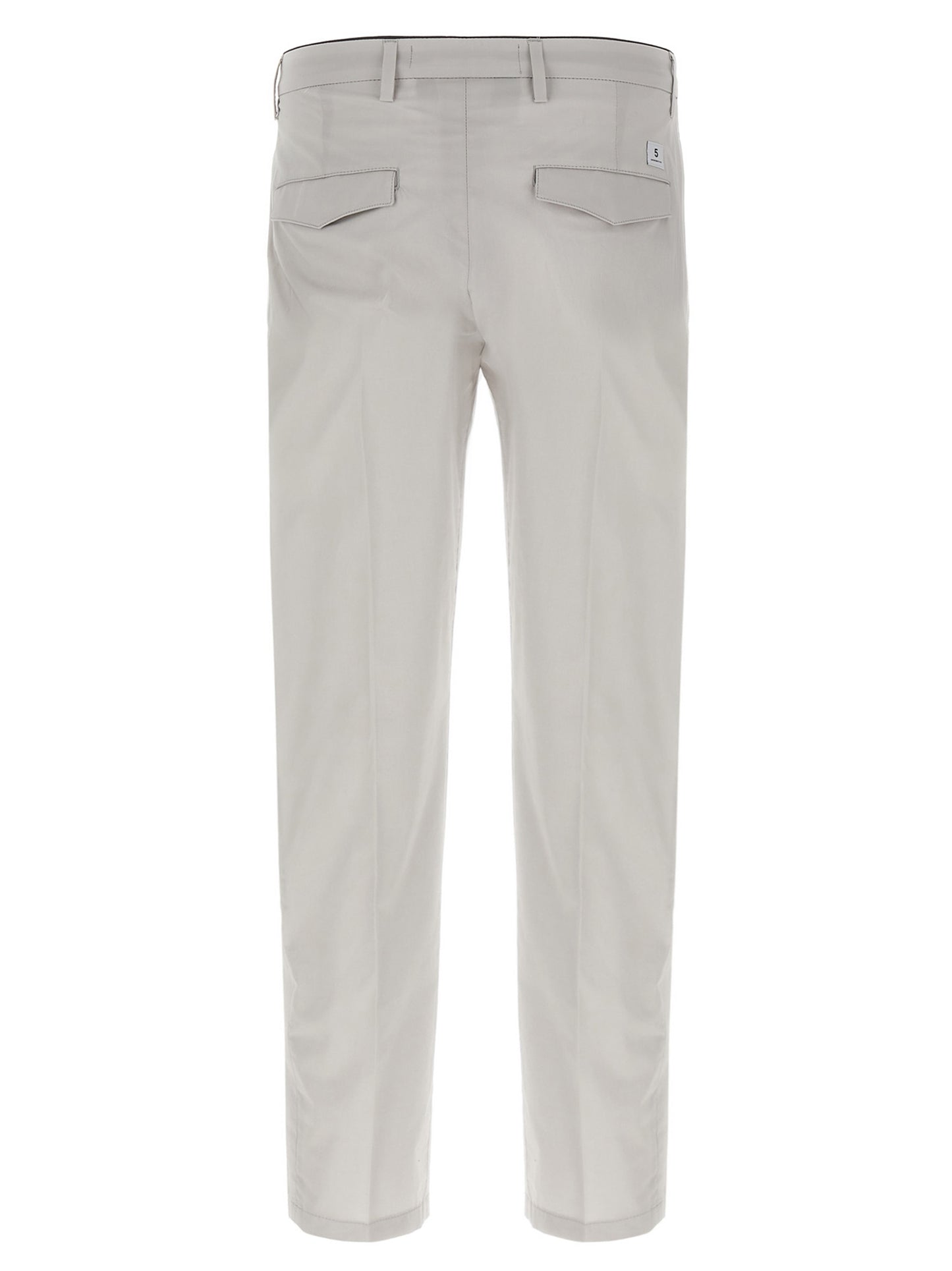 Department 5 Gray Cotton Cropped Pants