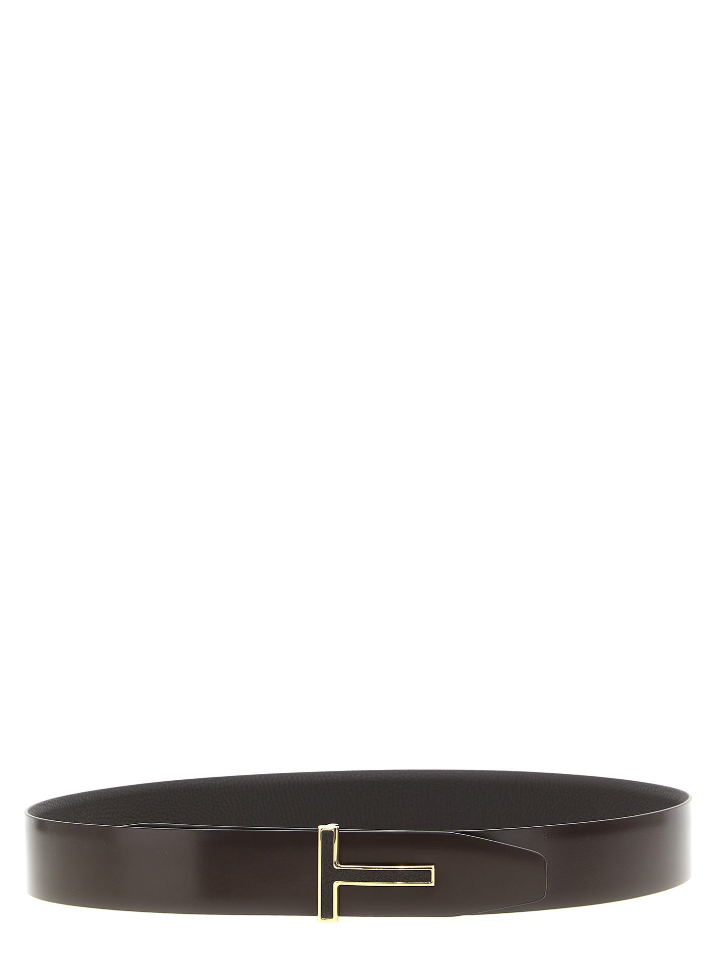 Tom Ford Brown Calfskin Belt