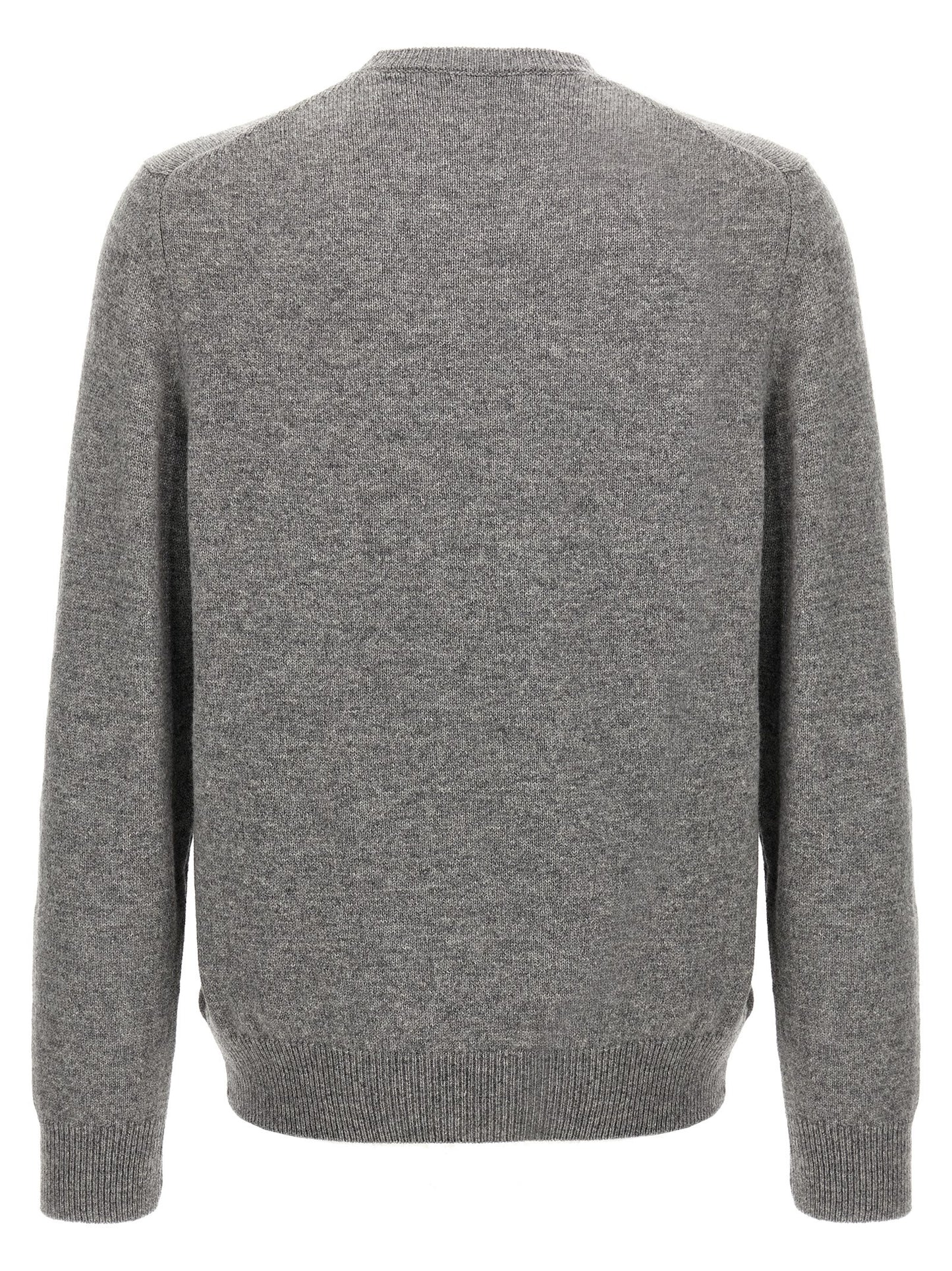 ZANONE Gray Virgin Wool Cardigan