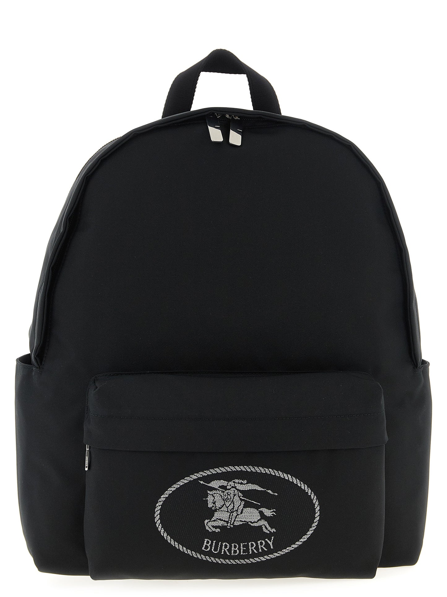 Burberry Black Polyester Backpack