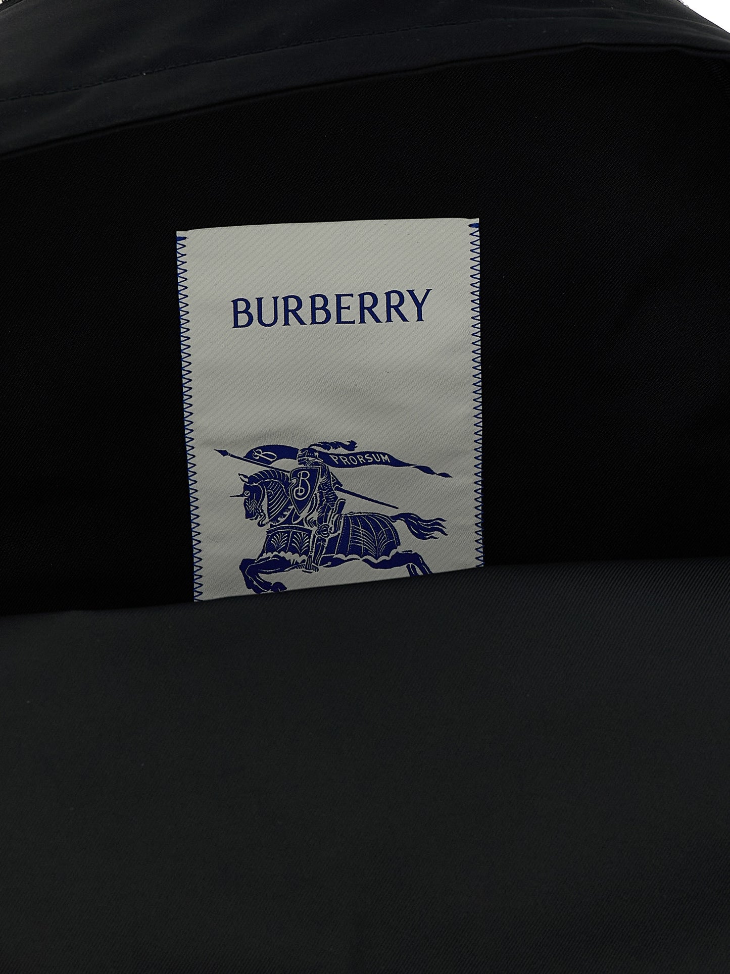 Burberry Black Polyester Backpack
