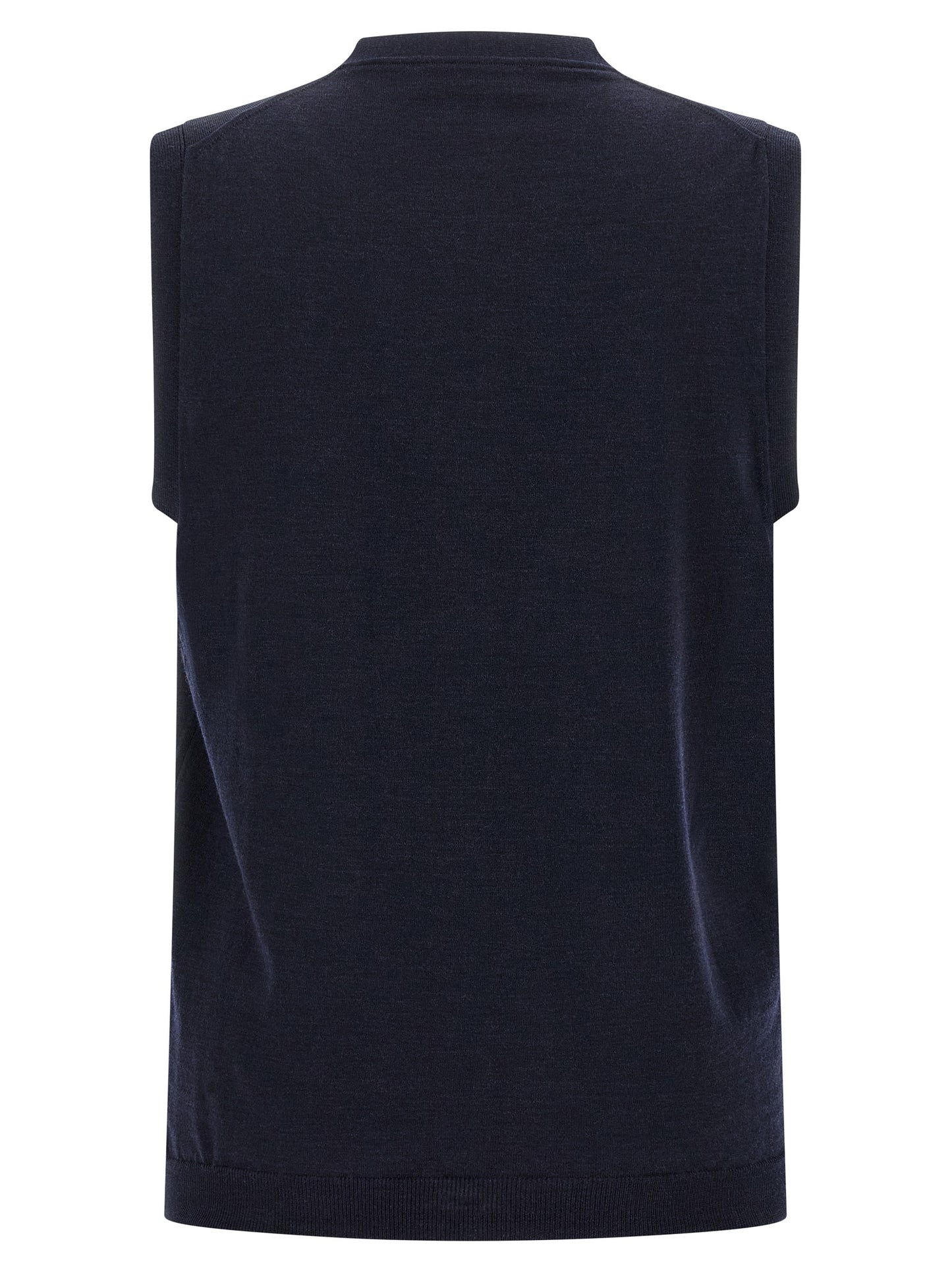 ZANONE Blue Virgin Wool Cardigan