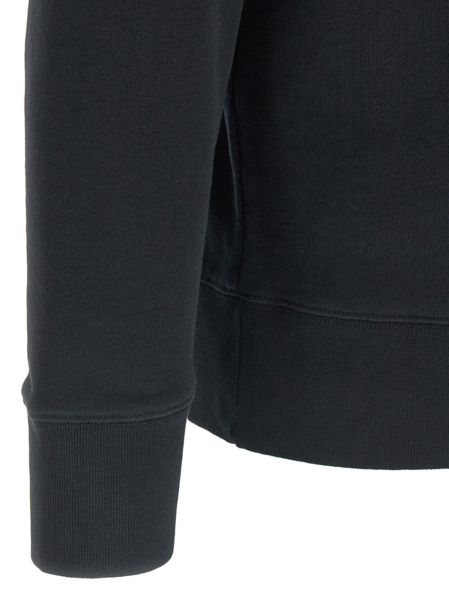 Maison Kitsuné Black Cotton Sweatshirt