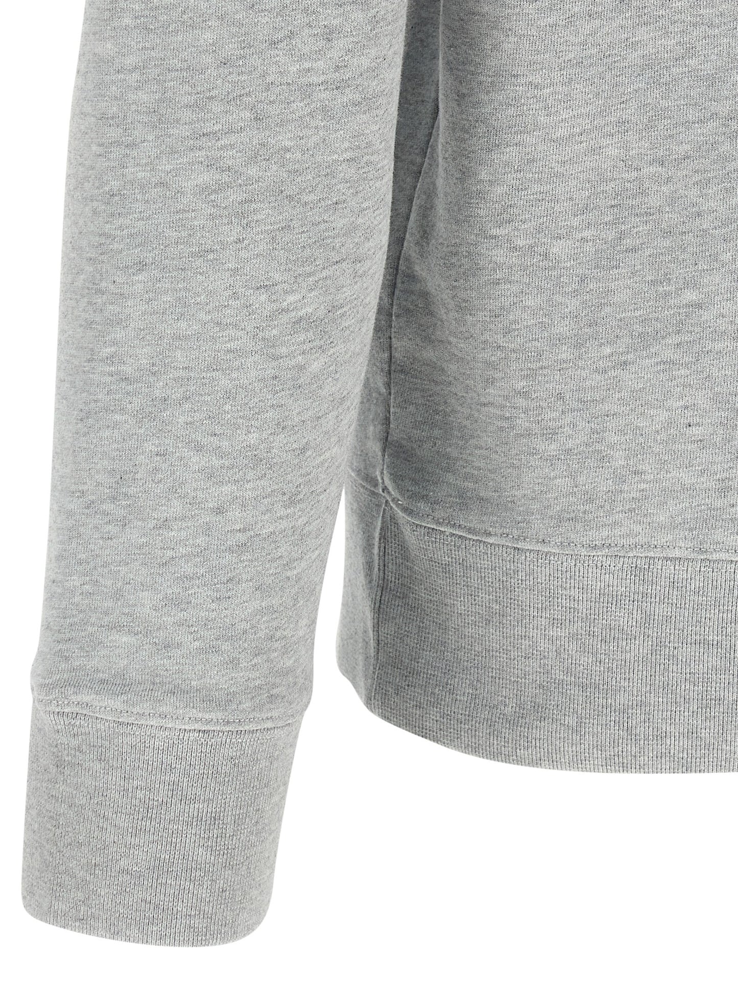 Maison Kitsuné Gray Cotton Sweatshirt