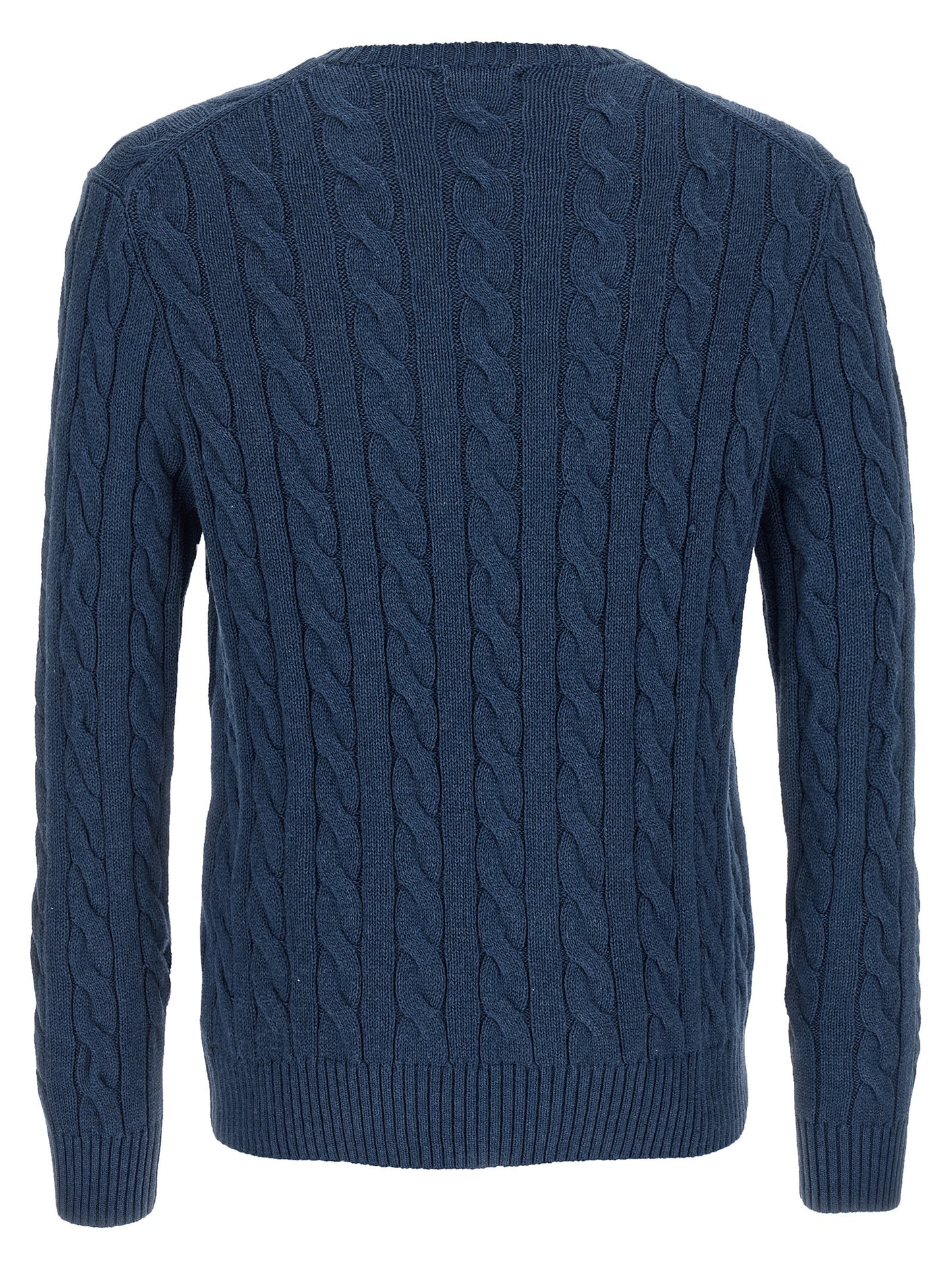 Polo Ralph Lauren Blue Cotton Cardigan