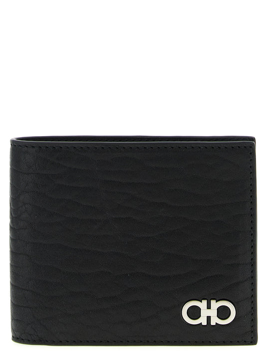 Ferragamo Black Calfskin Wallet