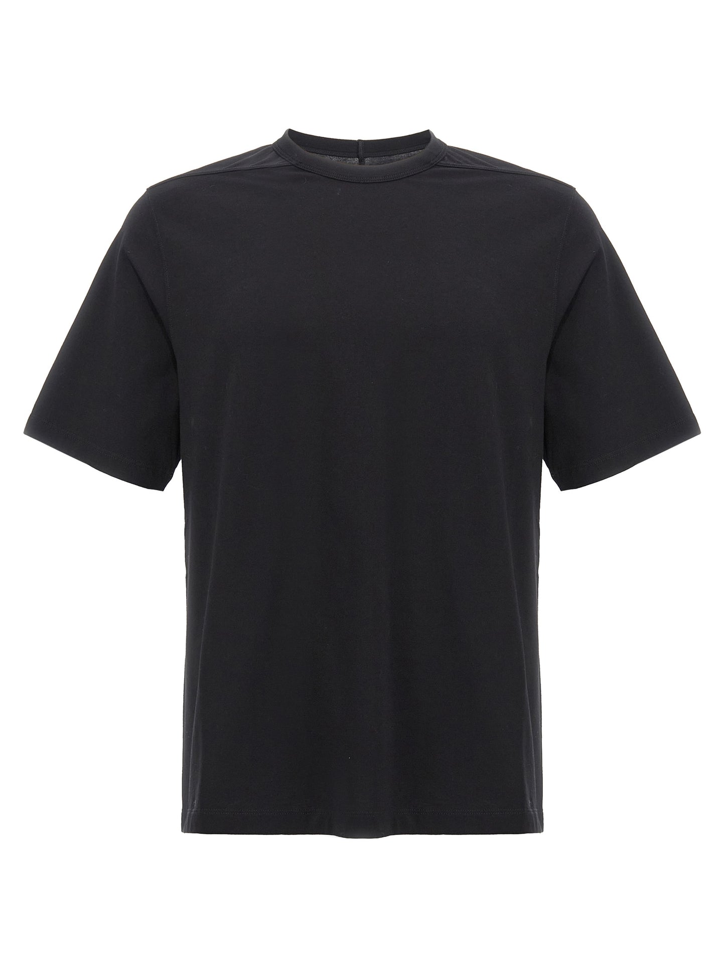 Rick Owens Black Cotton T-Shirt