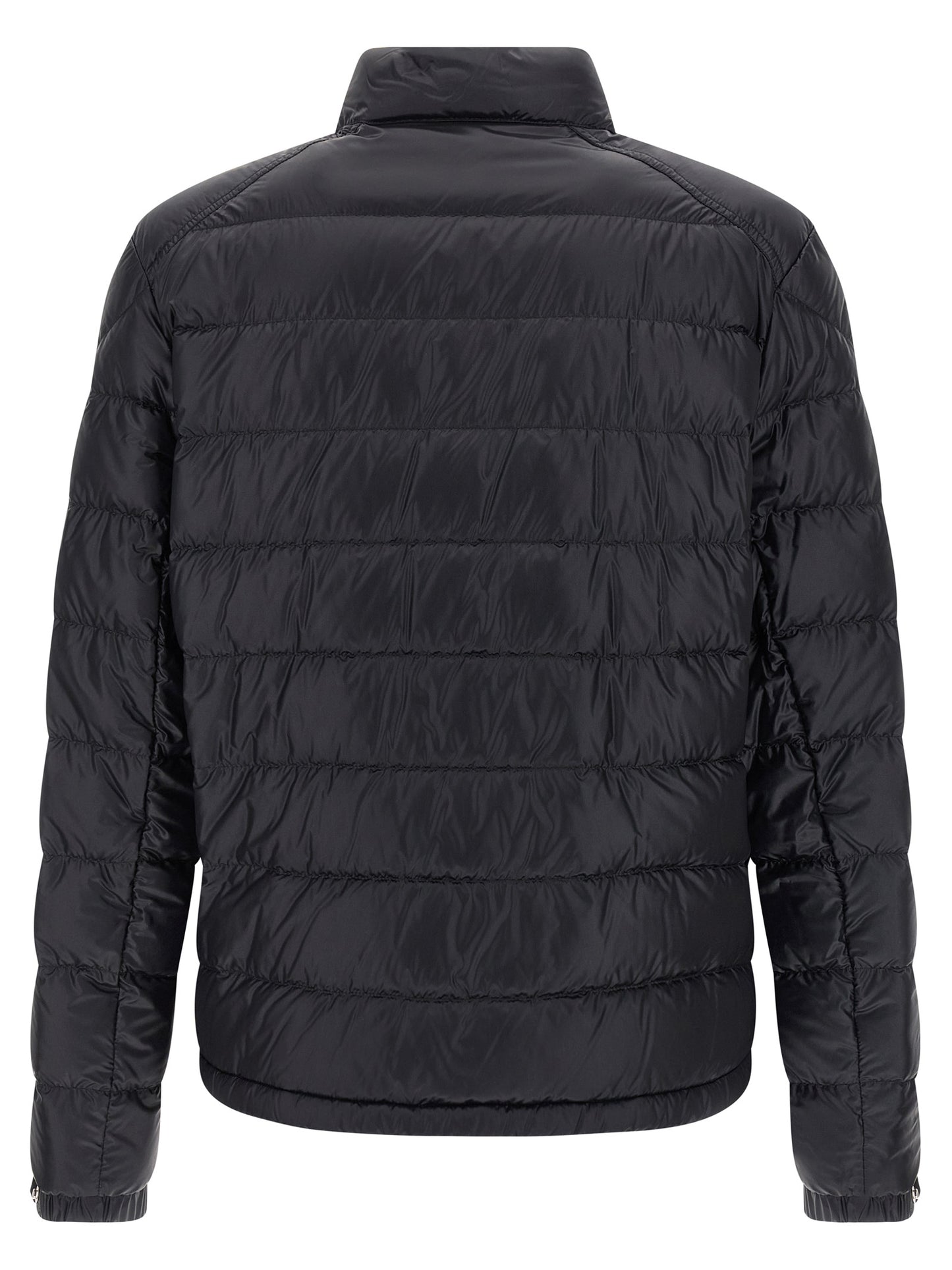 Moncler Blue Polyamide Full-Length Jacket