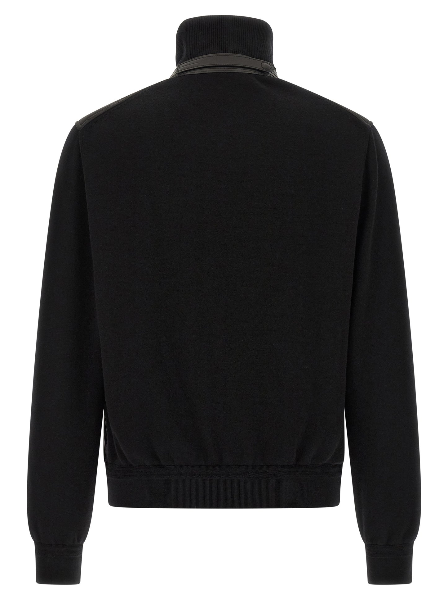 Tom Ford Black Wool Bomber