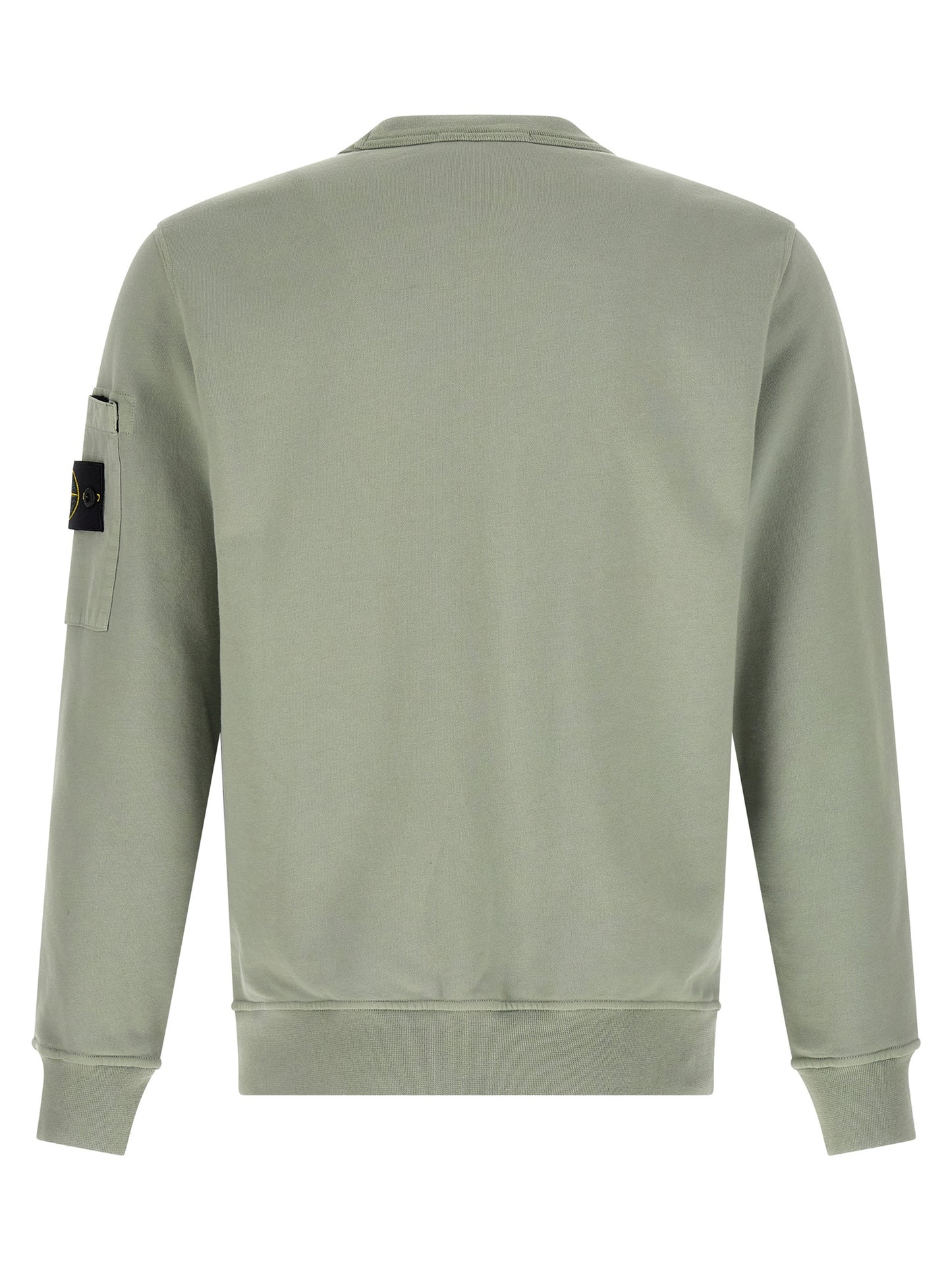 Stone Island Bicolor Cotton Sweatshirt