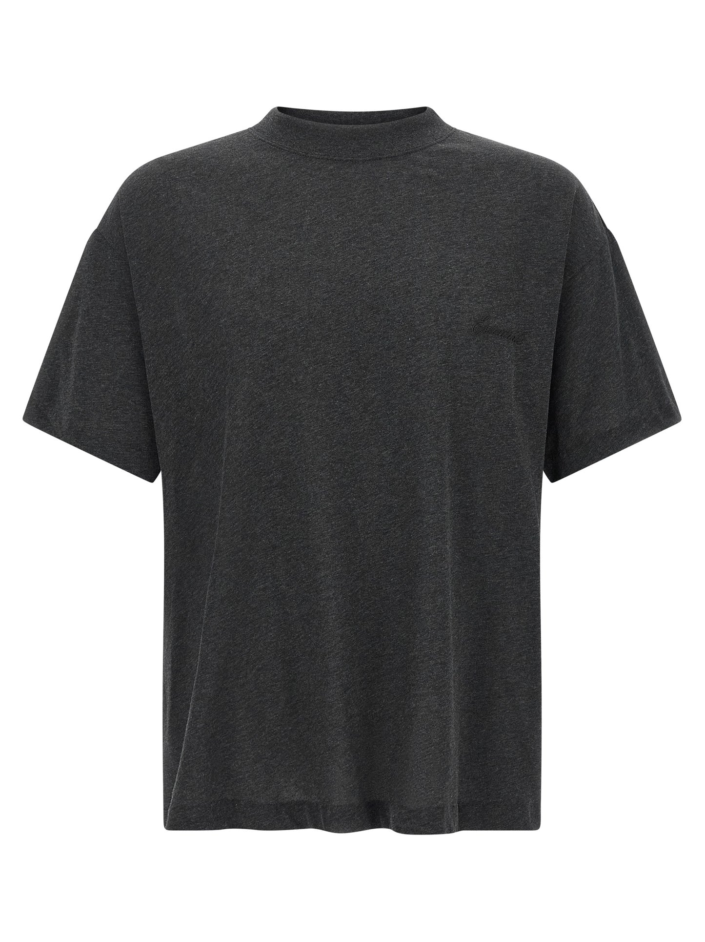 FEAR OF GOD ESSENTIAL Black Cotton T-Shirt
