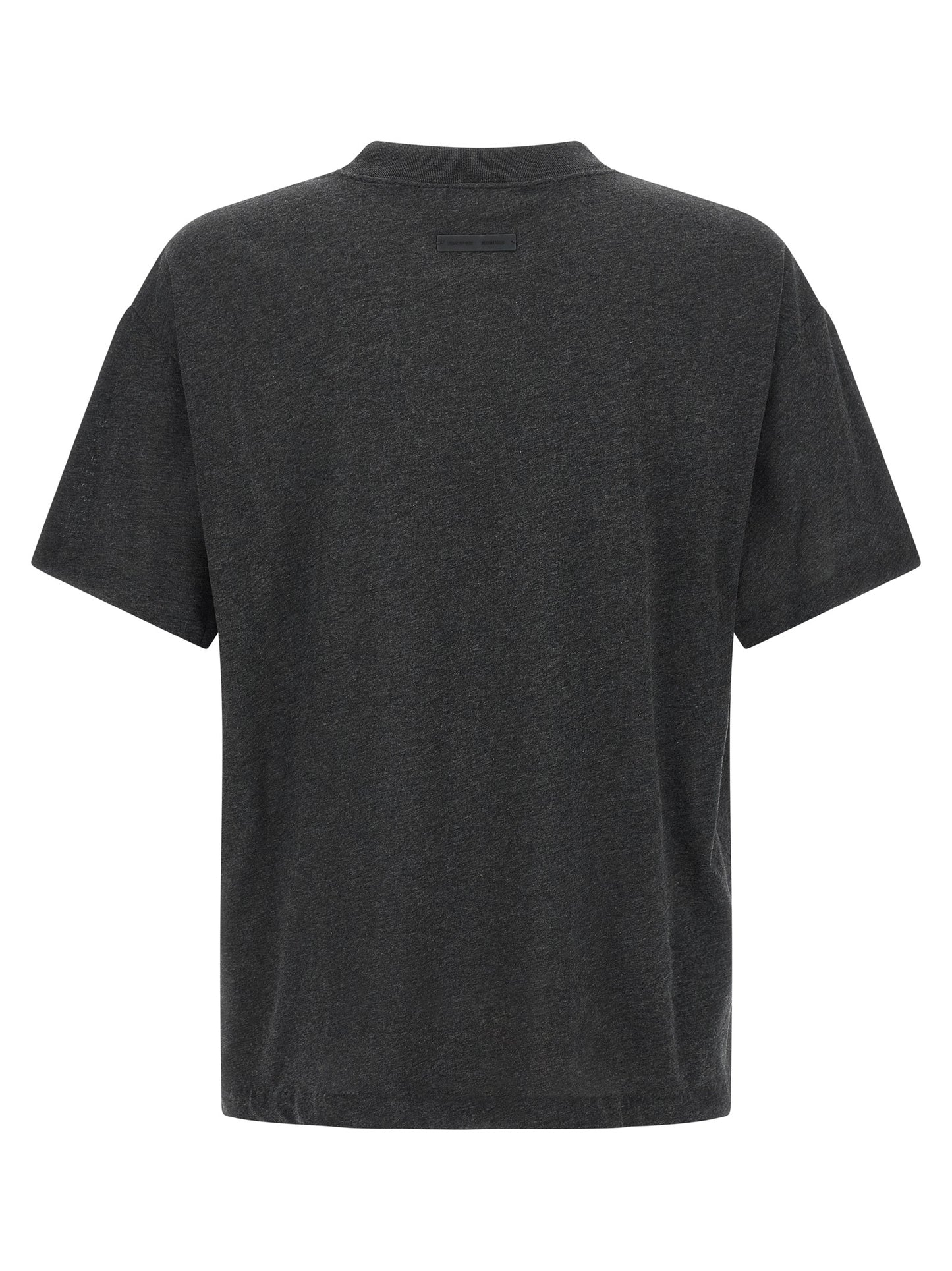 FEAR OF GOD ESSENTIAL Black Cotton T-Shirt