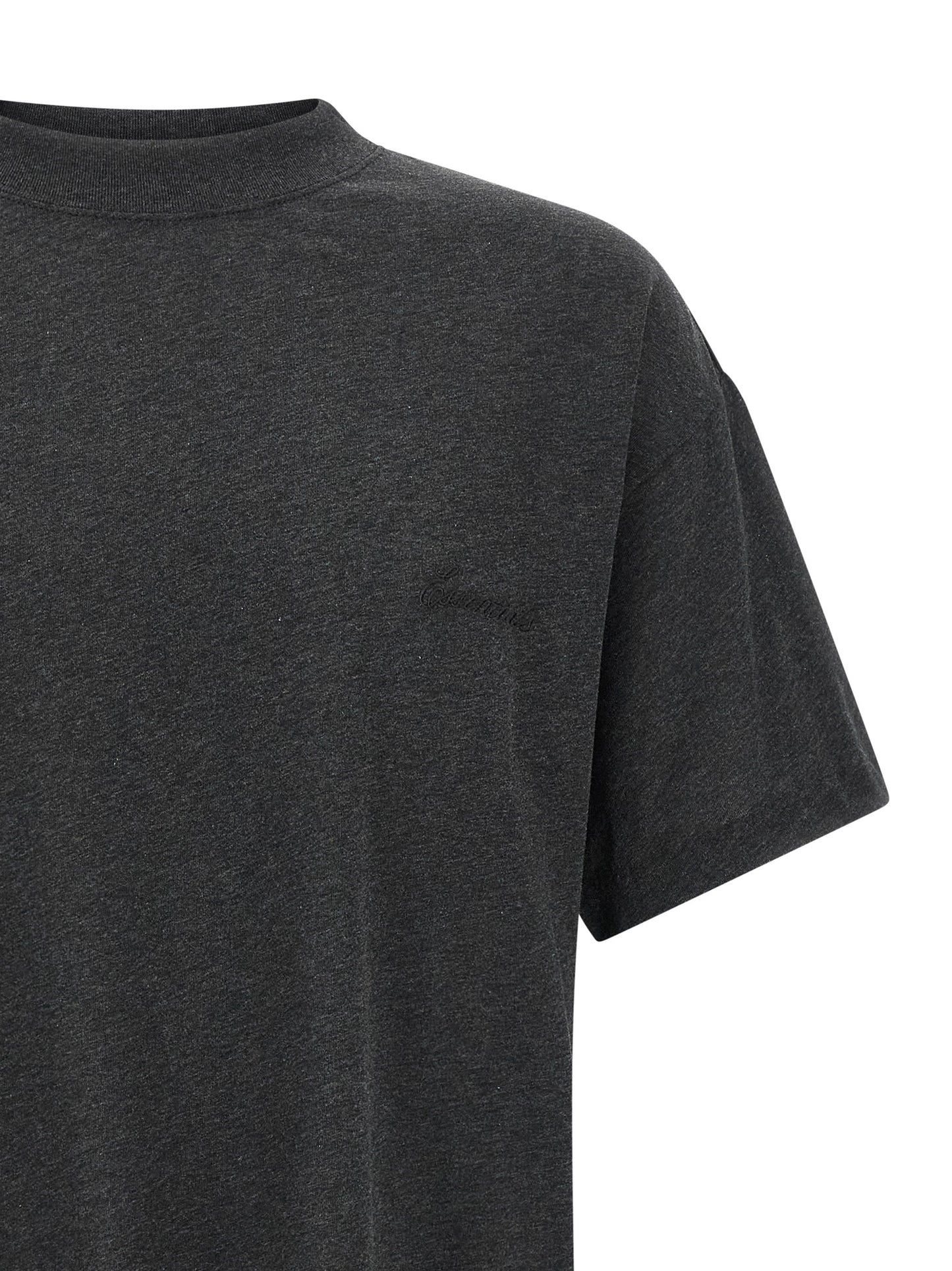 FEAR OF GOD ESSENTIAL Black Cotton T-Shirt