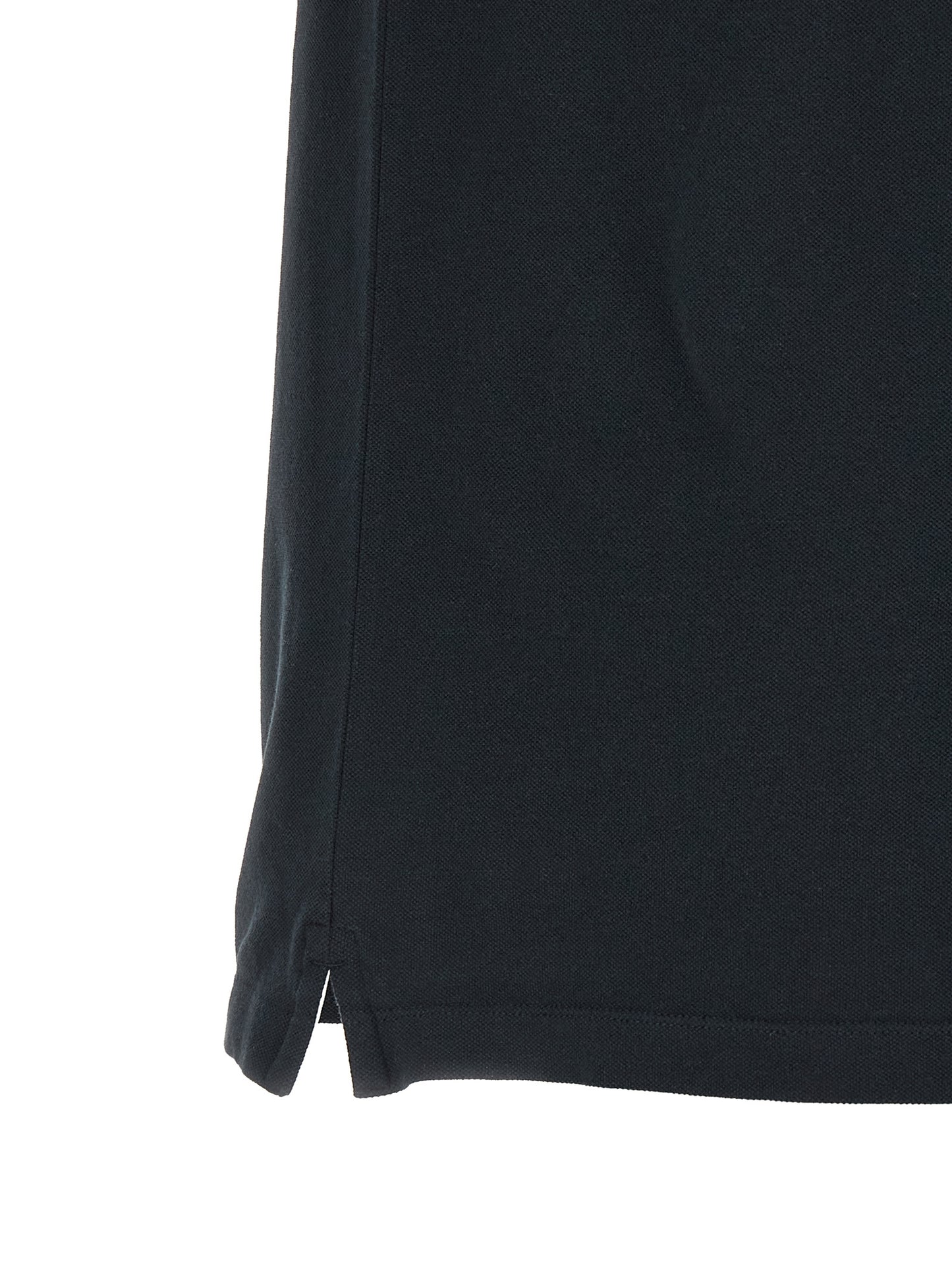 Stone Island Blue Cotton Polo Shirt