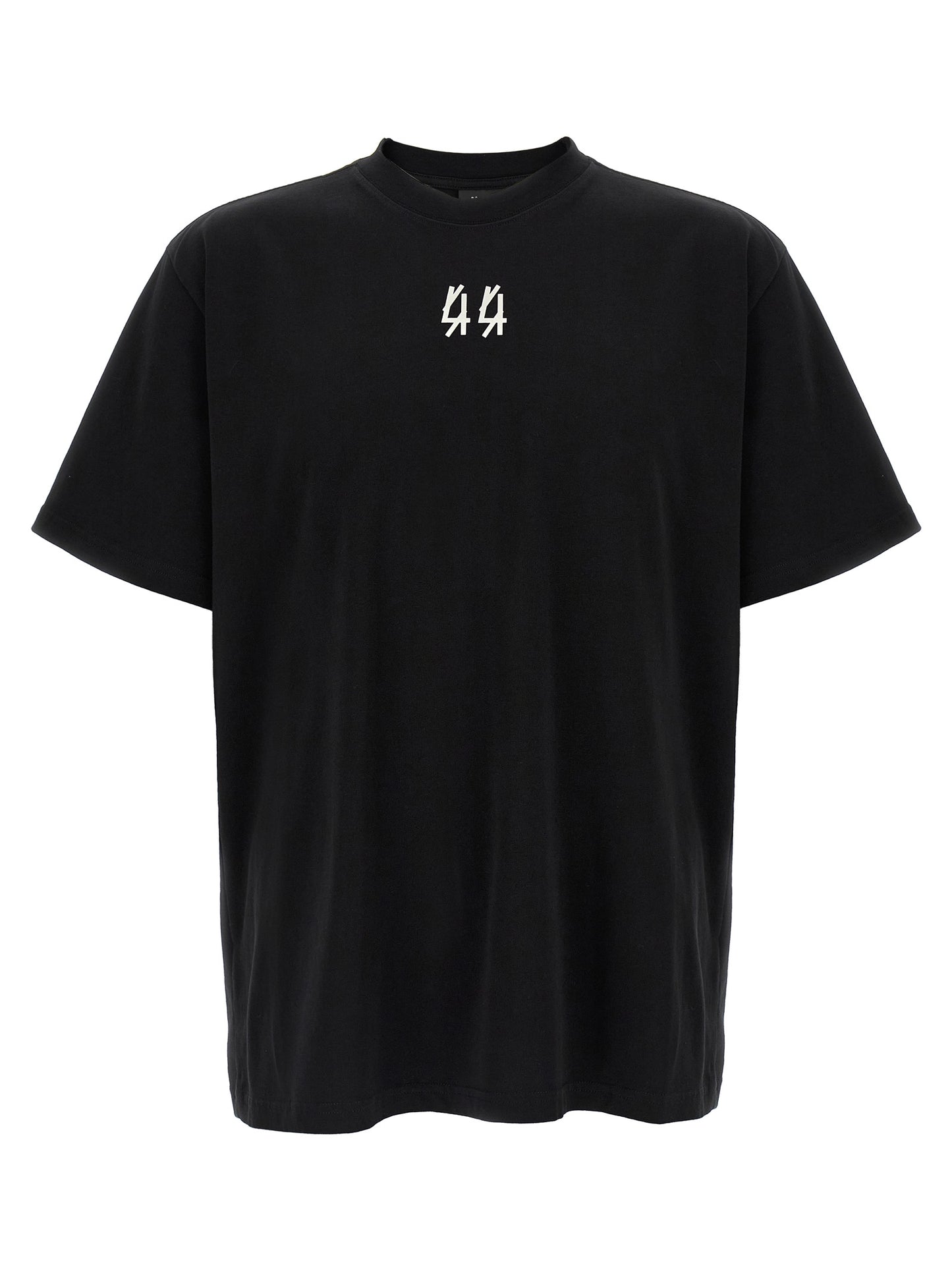 44 Label Group Black Cotton T-Shirt