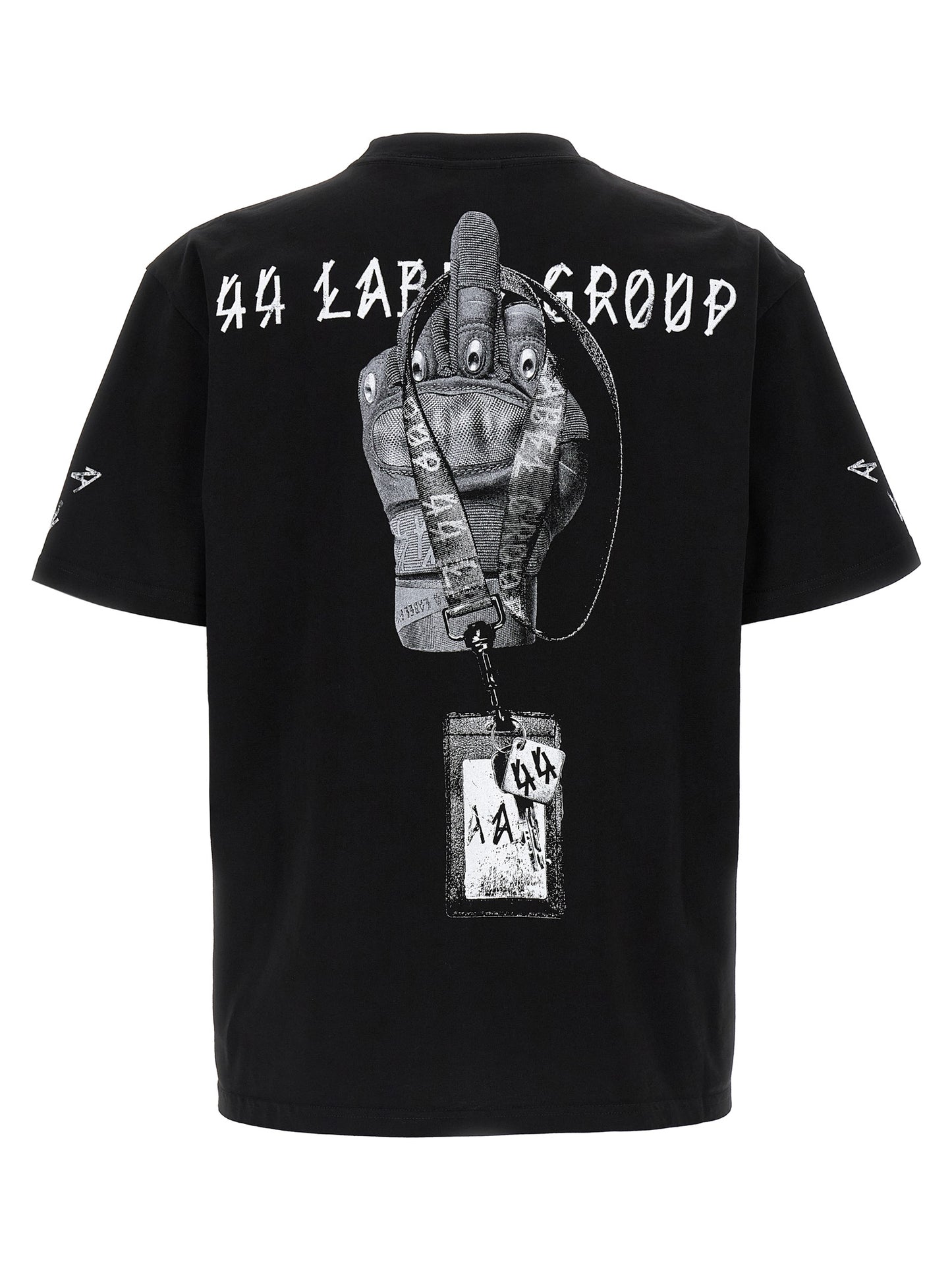 44 Label Group Bicolor Cotton T-Shirt