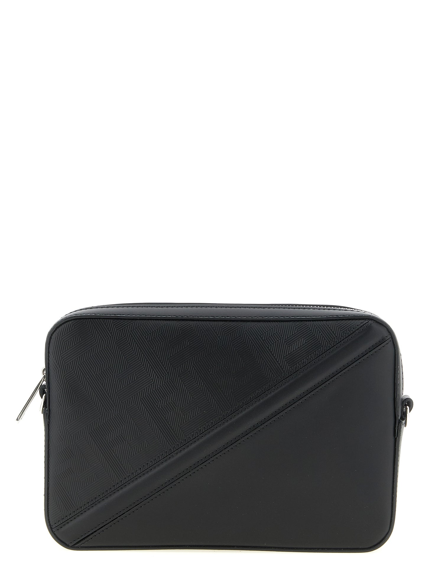Fendi Black Viscose Shoulder Bag