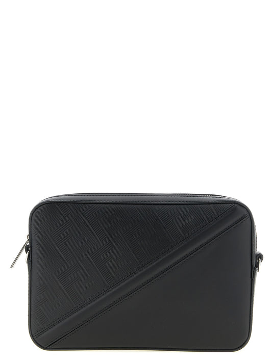 Fendi Black Viscose Shoulder Bag