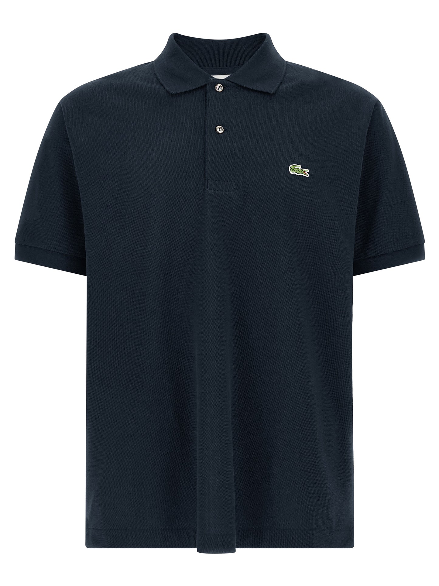 Lacoste Blue Cotton Polo Shirt