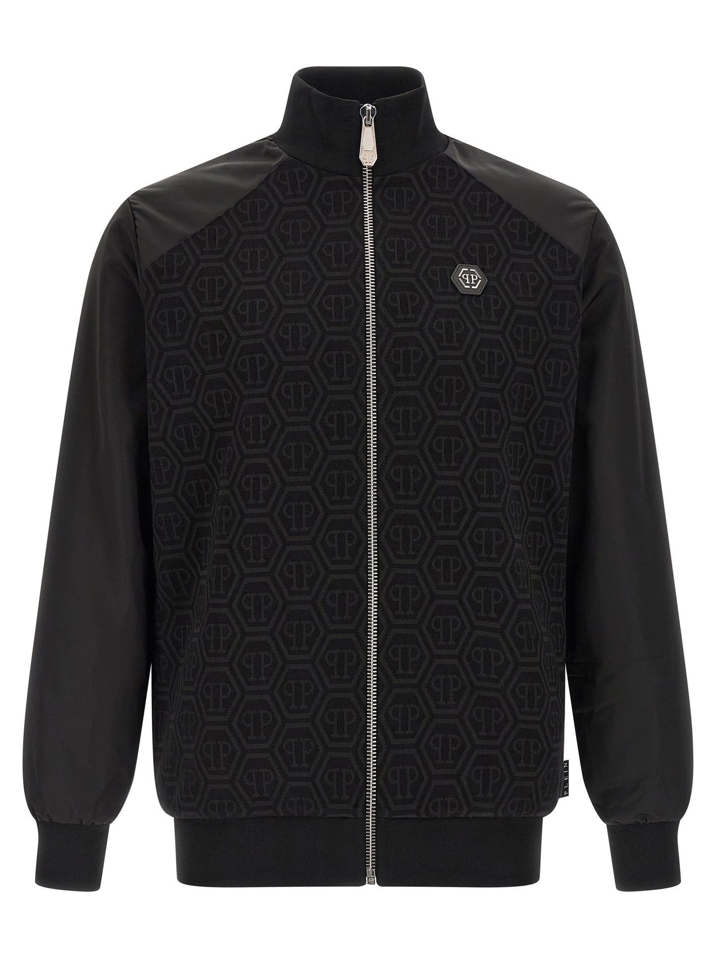 Philipp Plein Black Cotton Sweatshirt
