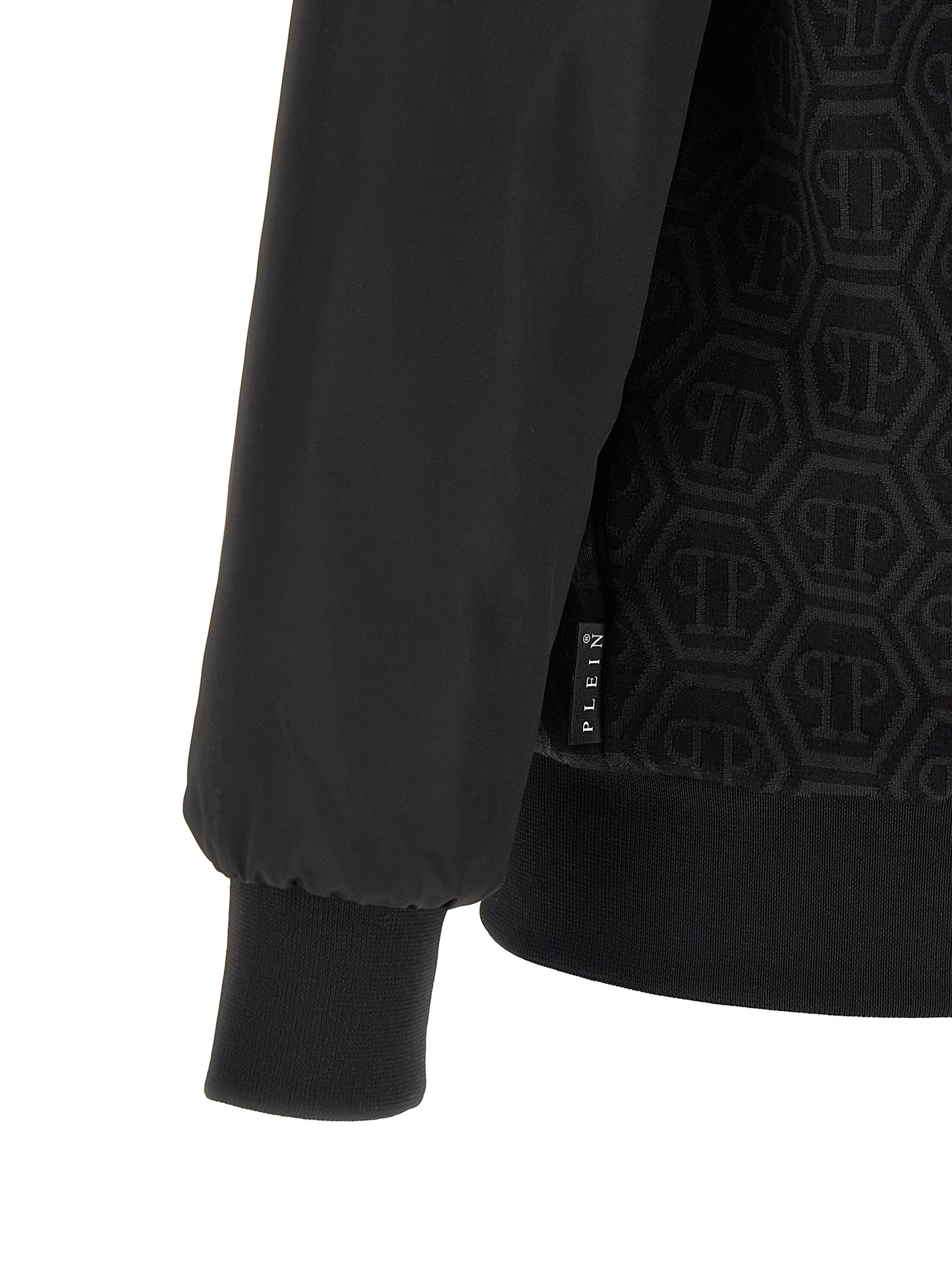 Philipp Plein Black Cotton Sweatshirt