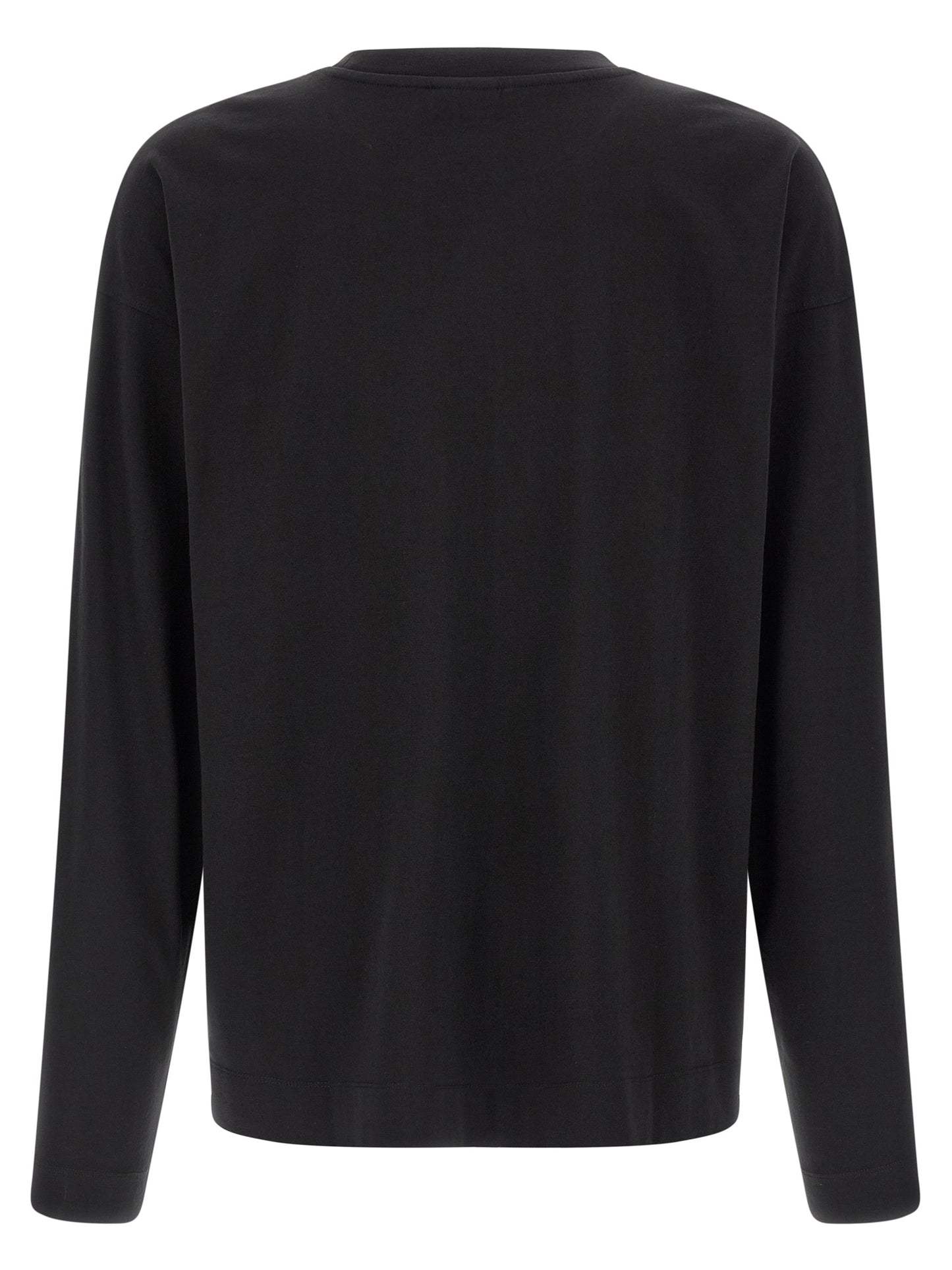 Dries Van Noten Black Cotton T-Shirt