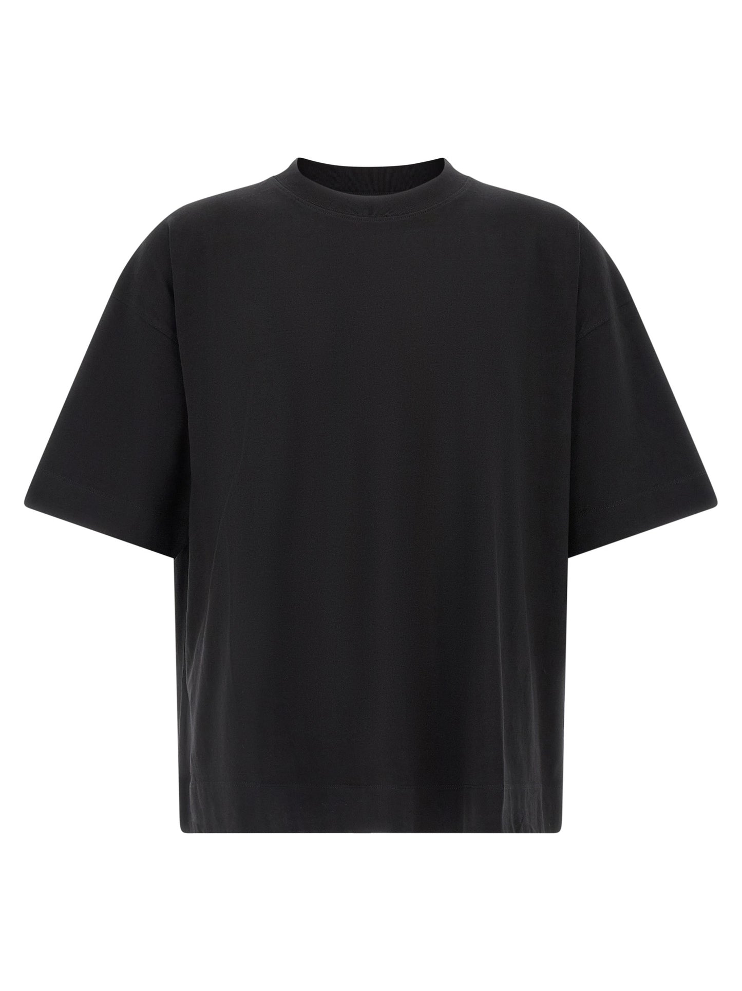 Dries Van Noten Black Cotton T-Shirt