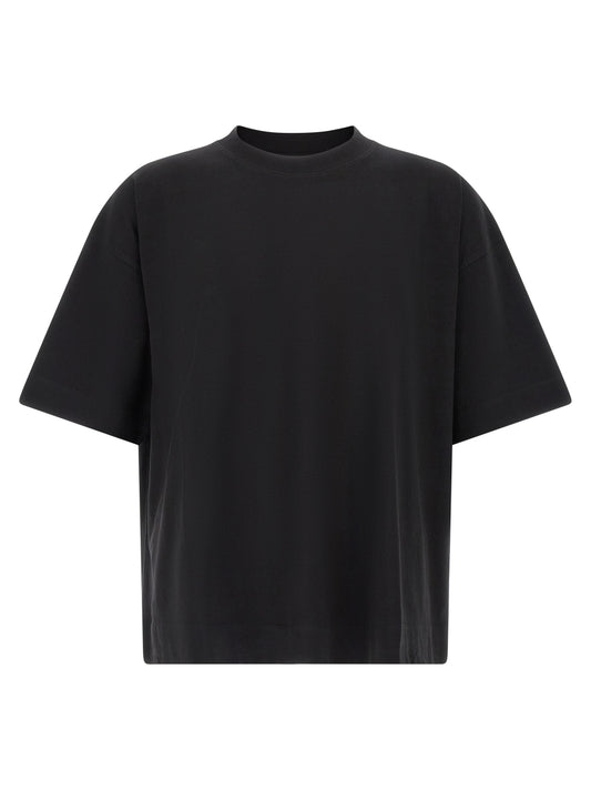 Dries Van Noten Black Cotton T-Shirt
