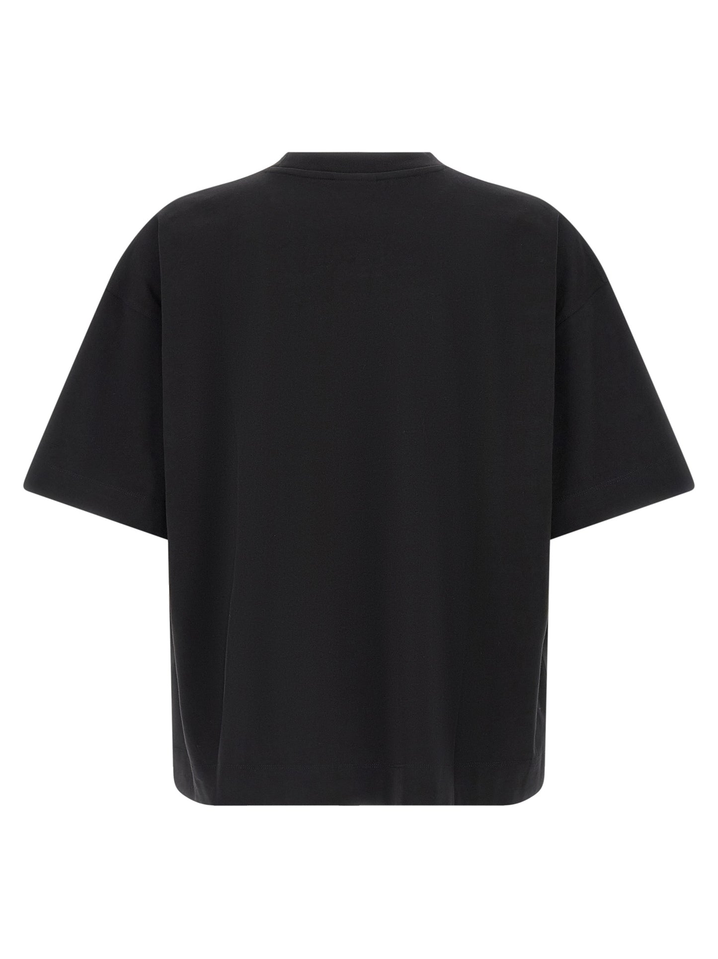 Dries Van Noten Black Cotton T-Shirt