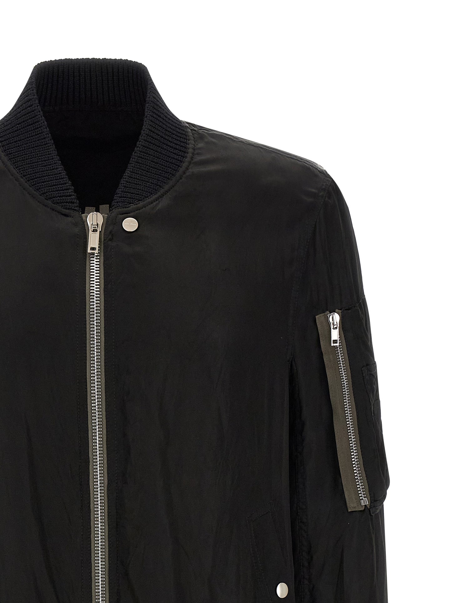Rick Owens Black Copper Bomber