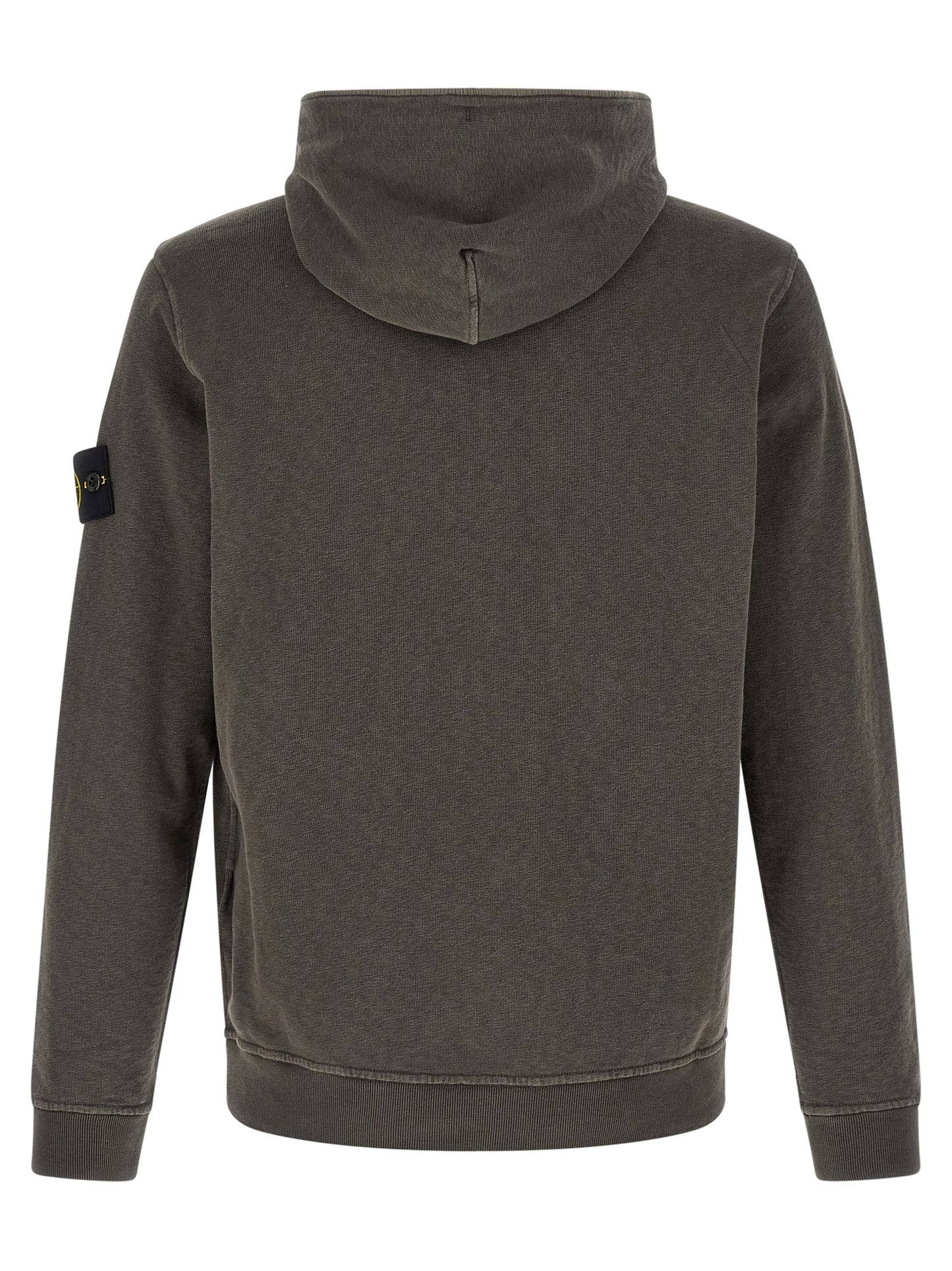 Stone Island Brown Cotton Sweatshirt