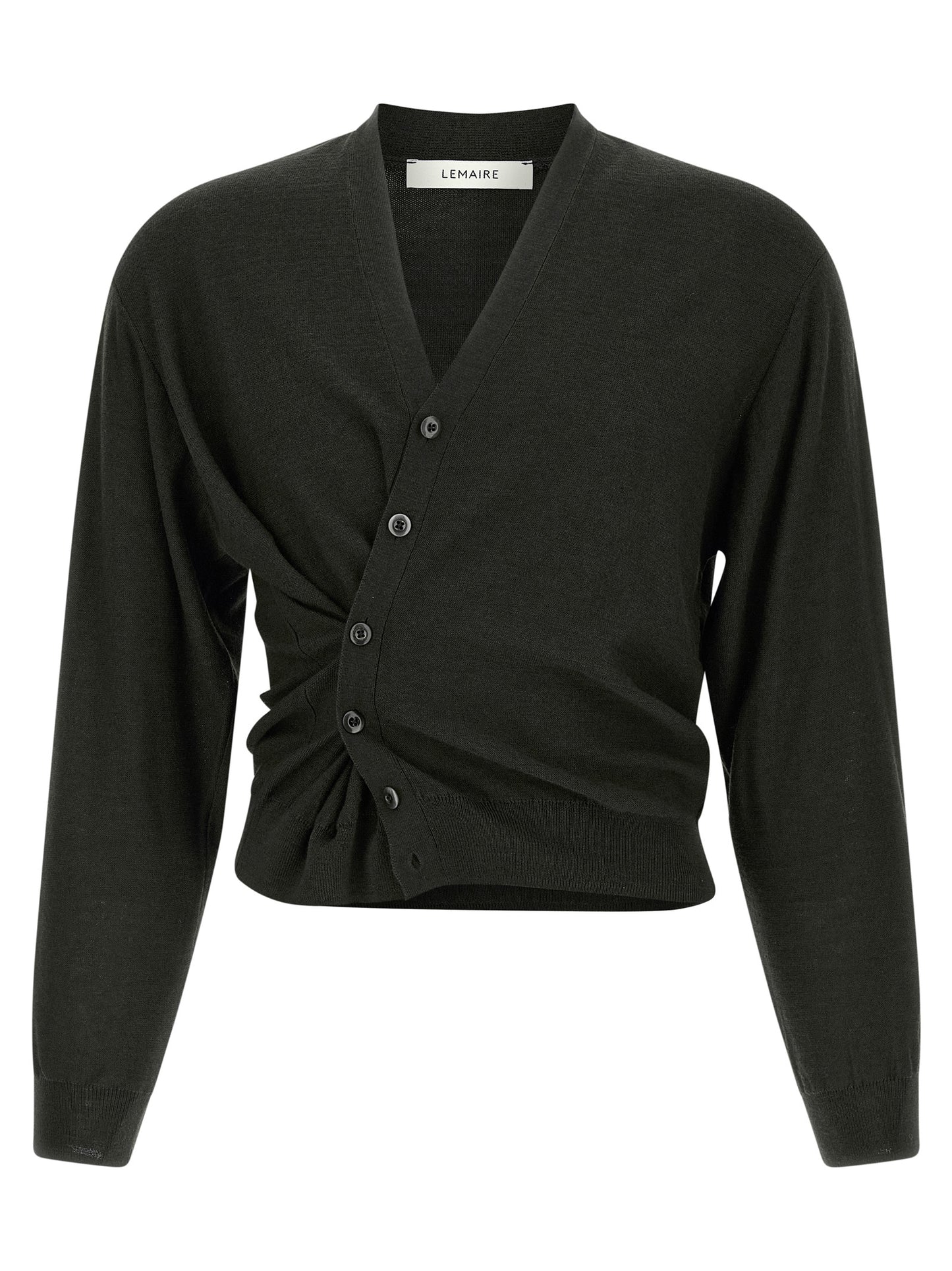 Lemaire Black Marabou Cardigan