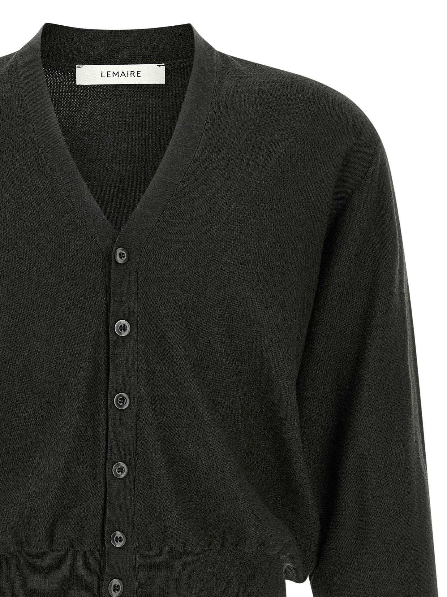 Lemaire Black Marabou Cardigan