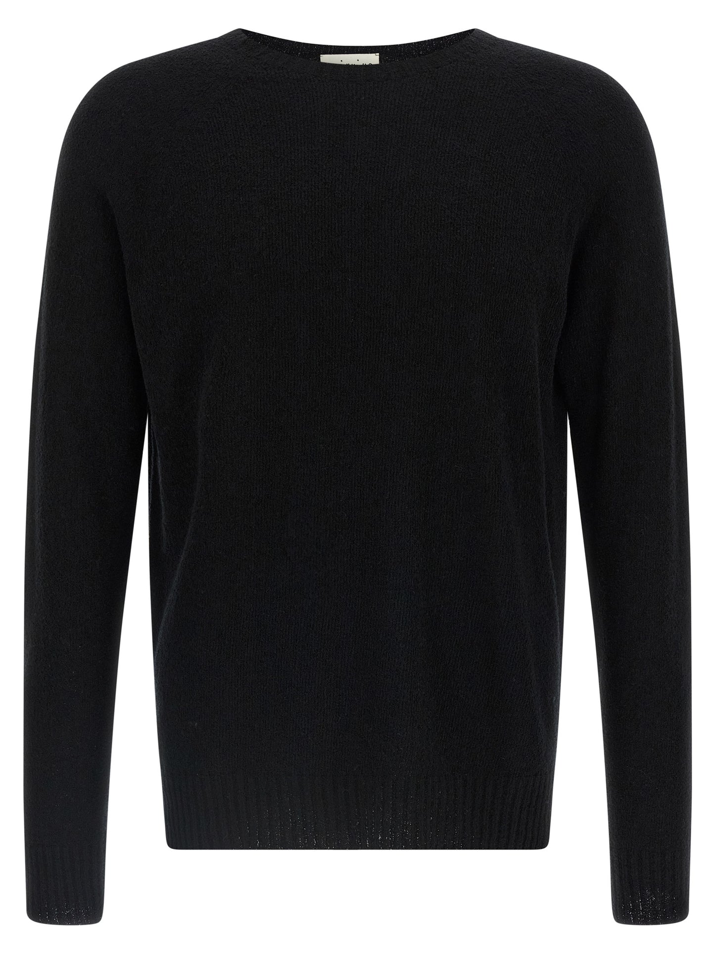 MA'RY'YA Black Cotton Cardigan