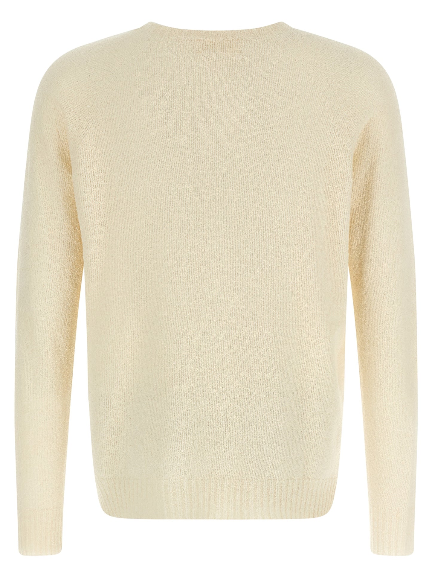 MA'RY'YA Beige Cotton Cardigan