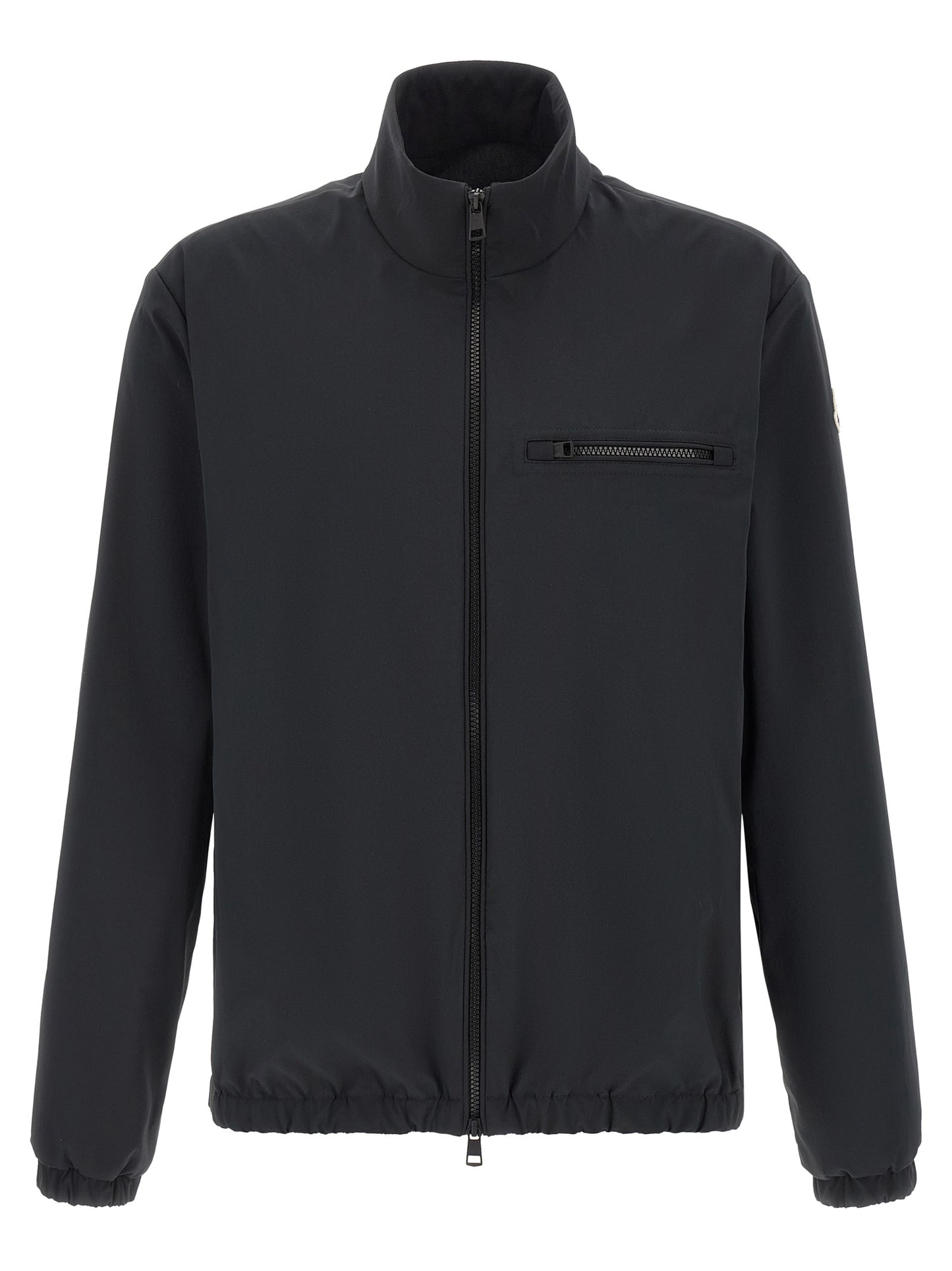 Moncler Black Polyester Shell Jacket