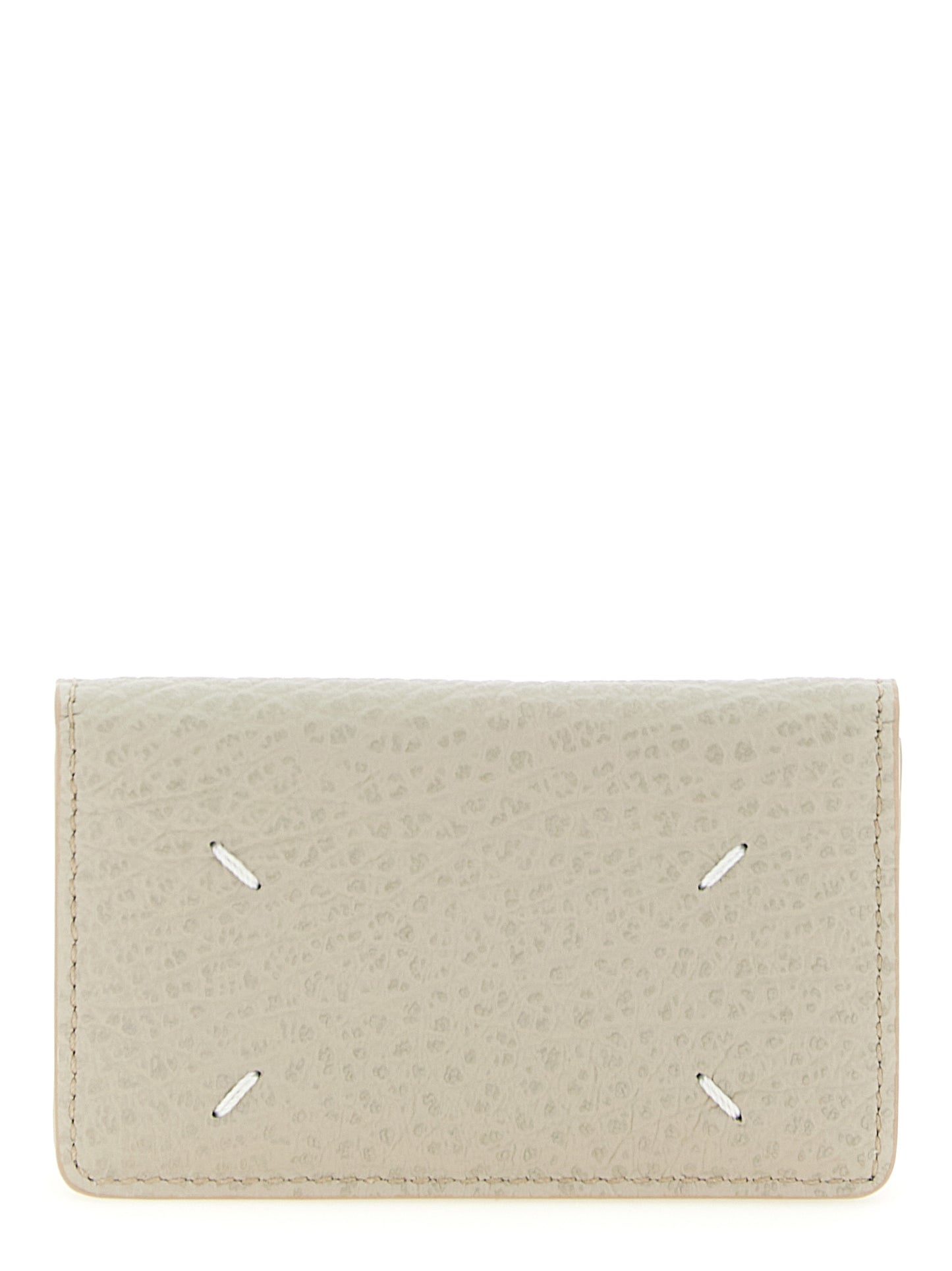 Maison Margiela Gray Bovine Leather Cardholder