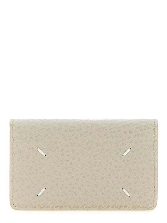 Maison Margiela Gray Bovine Leather Cardholder