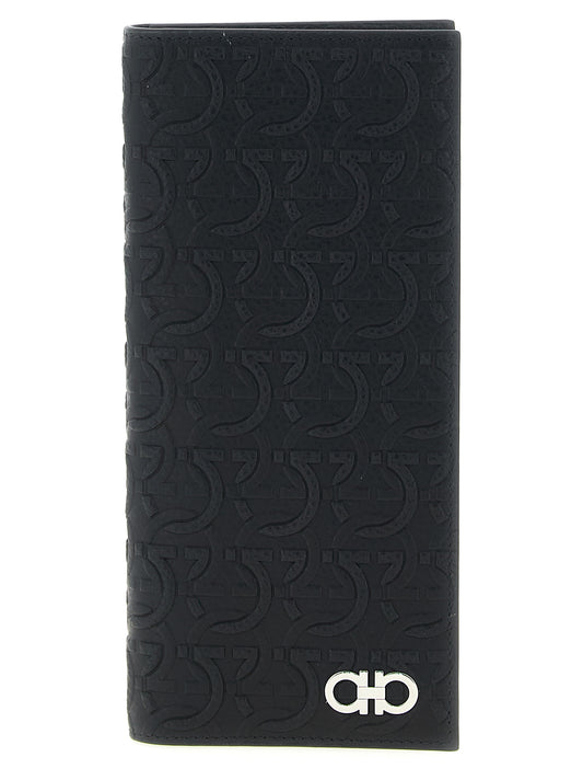 Ferragamo Black Calfskin Wallet
